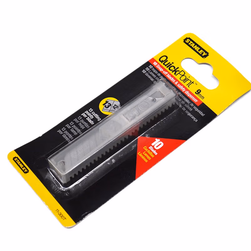 STANLEY/史丹利 美工刀替换刀片18mm(x10) 11-301T-22