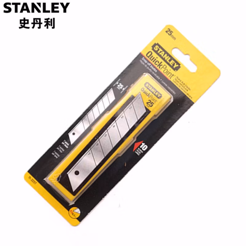 STANLEY/史丹利 美工替换刀片25mm(x10) 11-325-0-22