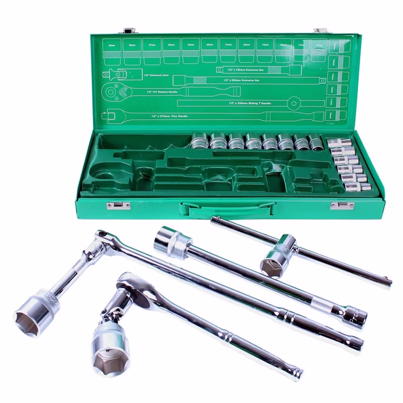 PROSKIT/宝工 12.7mm 24件套筒工具组 HW-42401M