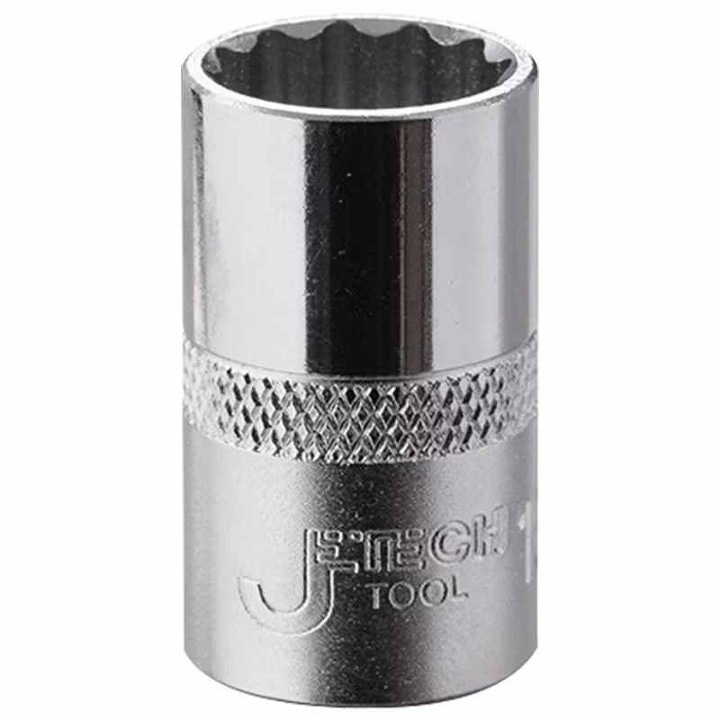 JETECH/捷科 1/2十二角公制镜面套筒11mm SKD1/2-11