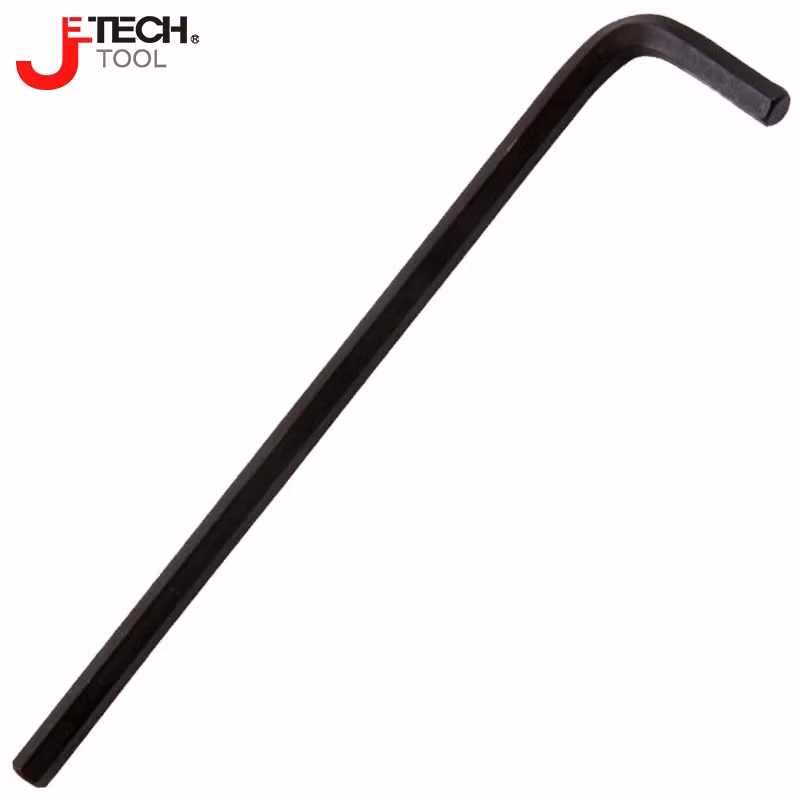 JETECH/捷科 六角对边8mm平头黑色加长内六角 PM-8B