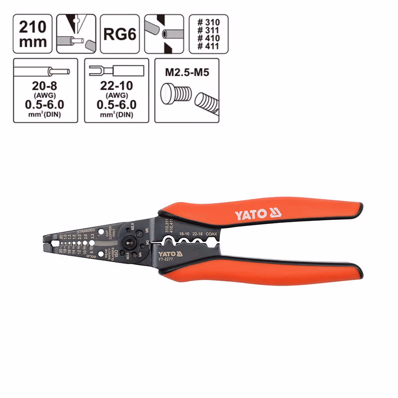 YATO/易尔拓 高档剥线钳 YT-2277