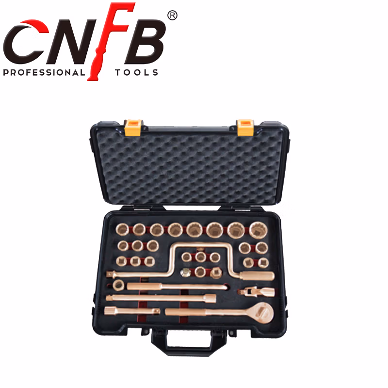 天津桥防/CNFB 防爆1/2方32件套盒装套筒 BET8101J