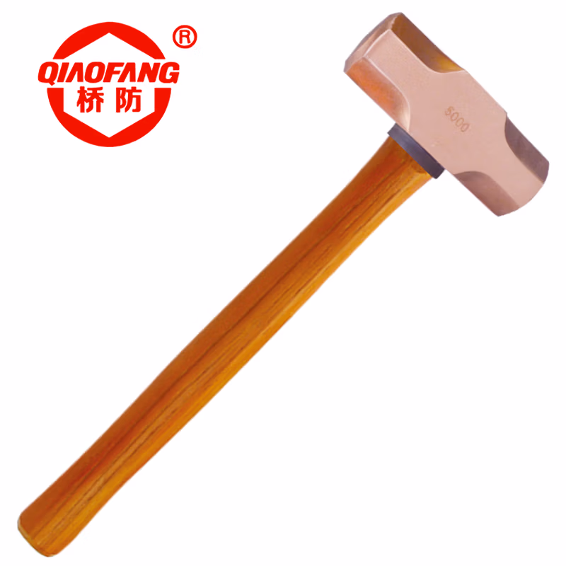 天津桥防/CNFB 紫铜木柄八角锤 T82201B-1024