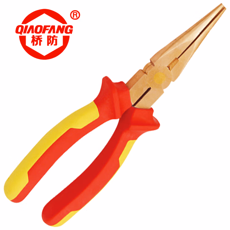 天津桥防/CNFB 防爆绝缘注塑尖嘴钳 BET86202-1002