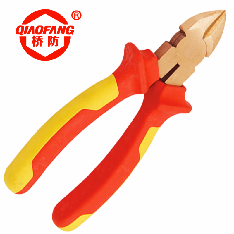 天津桥防/CNFB 防爆绝缘注塑斜口钳 BET86203-1004
