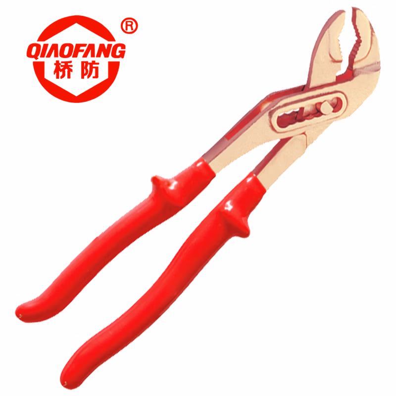 天津桥防/CNFB 防爆绝缘浸塑套入式水泵钳 BET86208-1002