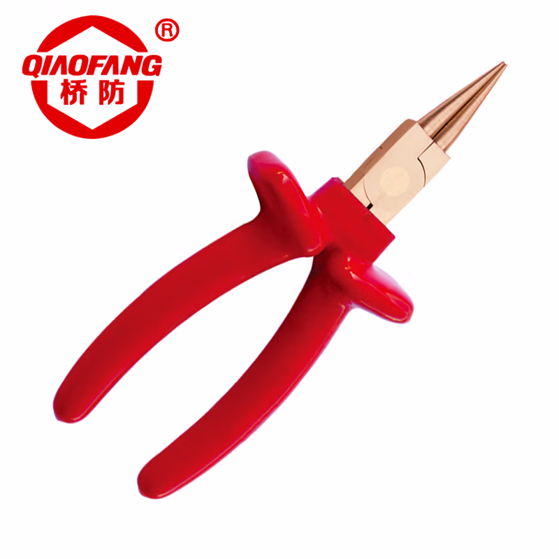 天津桥防/CNFB 防爆绝缘浸塑圆嘴钳 ALT86206A-1002