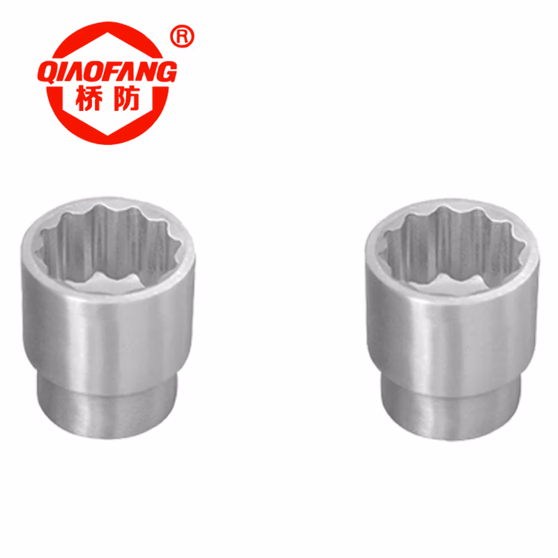 天津桥防/CNFB 不锈钢套筒头(3/8方) 304-T88502-10
