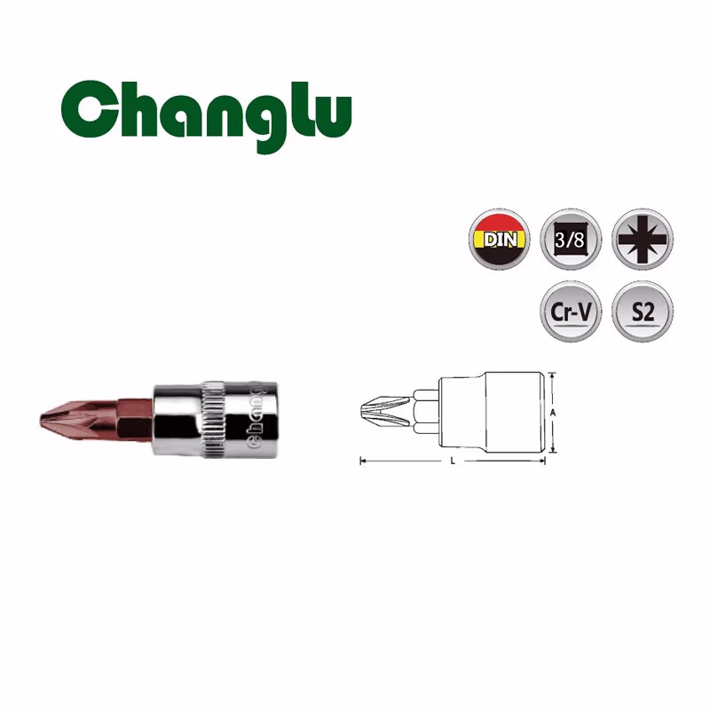 CHANGLU/长鹿 10mm系列米字星批套筒(S2合金钢) PZ2 501912