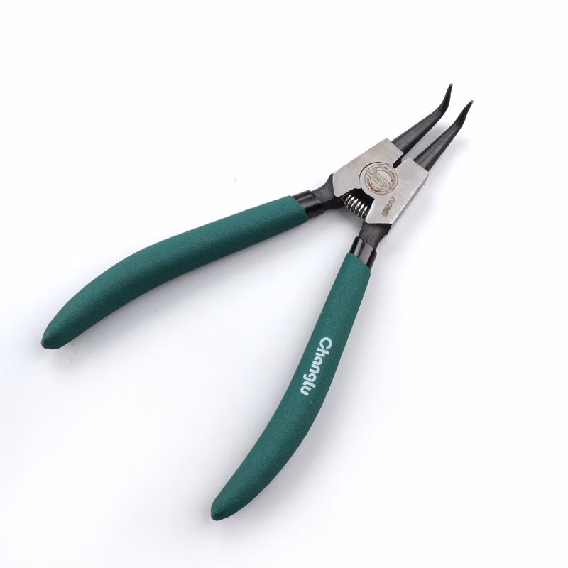 CHANGLU/长鹿 专业级浸塑挡圈钳（轴弯）9寸 602809