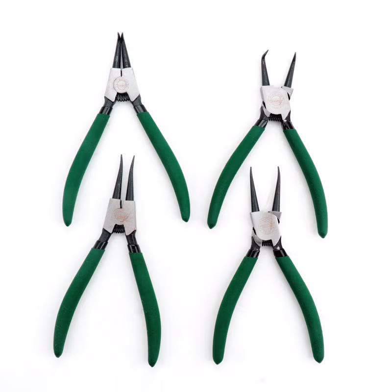 CHANGLU/长鹿 专业级4件套浸塑挡圈钳组套7寸 603907