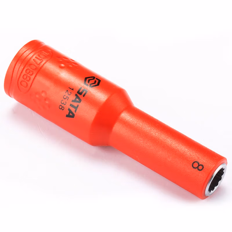 SATA/世达 10MM系列VDE绝缘12角长套筒12MM 12542