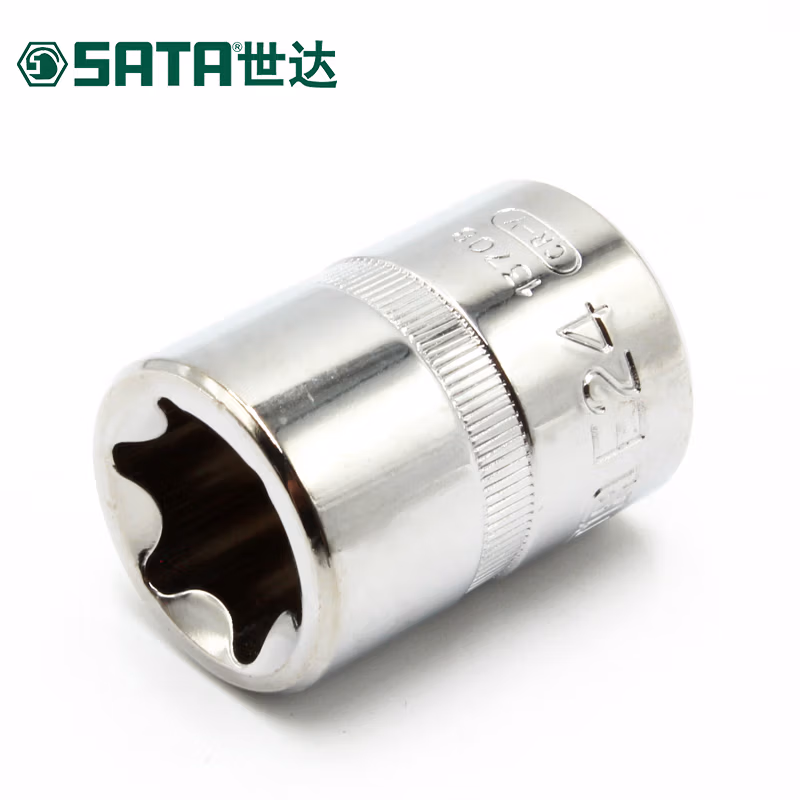 SATA/世达 12.5MM系列花形套筒E12 13702