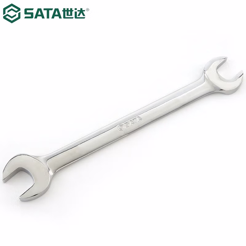 SATA/世达 全抛光双开口扳手14x17MM 41206