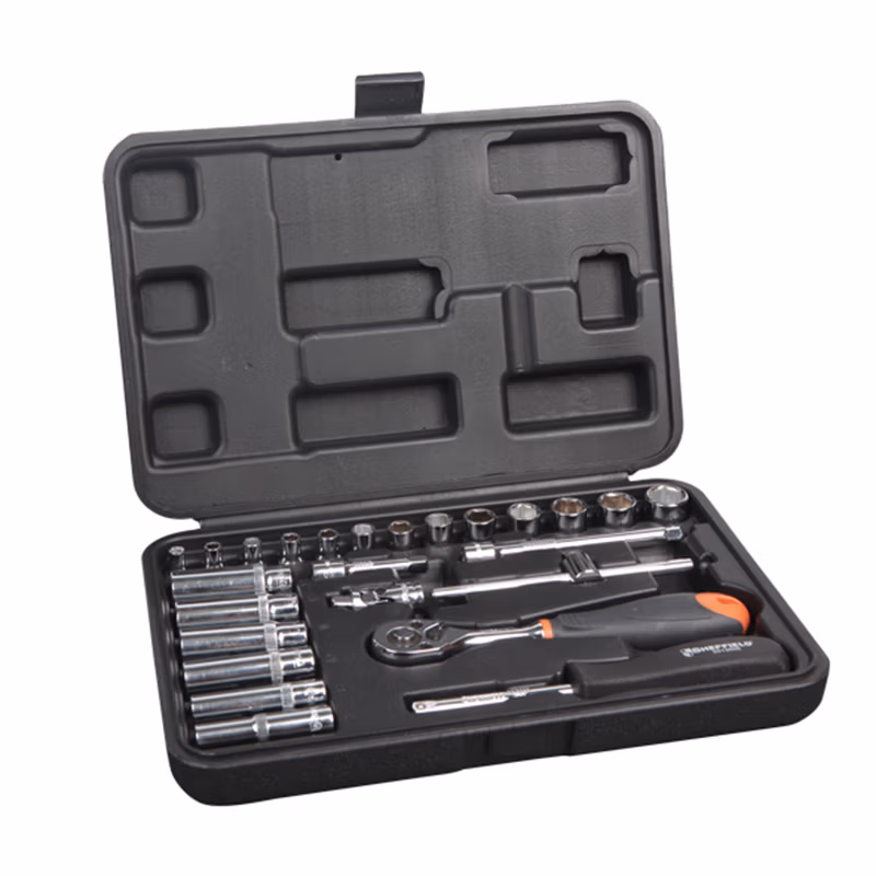 SHEFFIELD/钢盾 25件套6.3mm系列公制组套 S010004