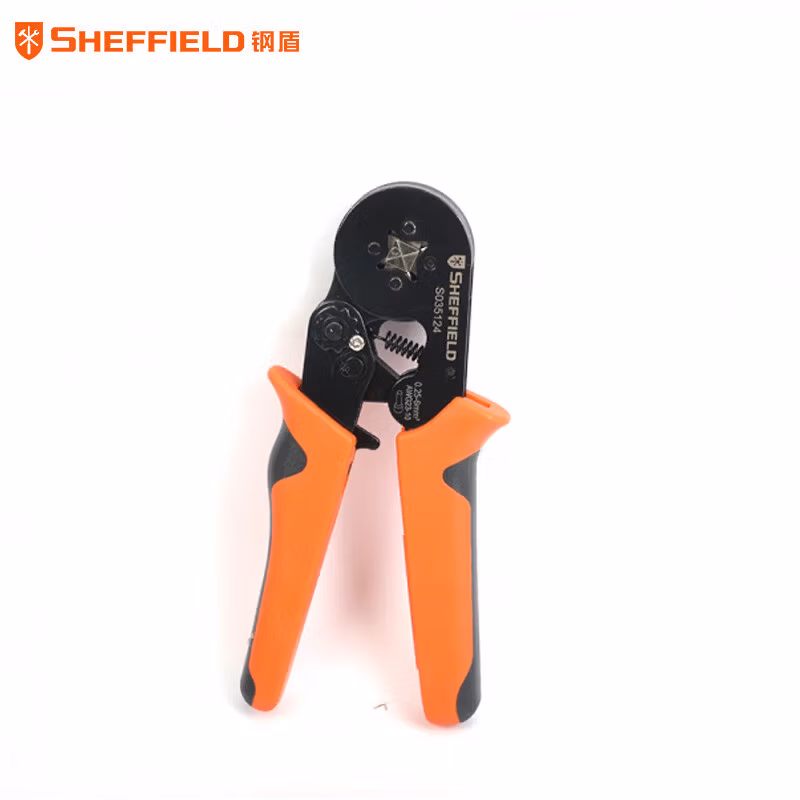 SHEFFIELD/钢盾 自调试欧式端子压接钳7（四边形) S035124