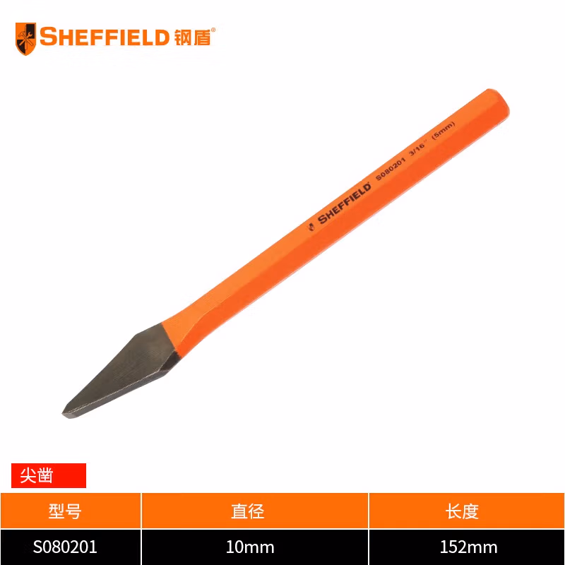 SHEFFIELD/钢盾 尖凿 S080201