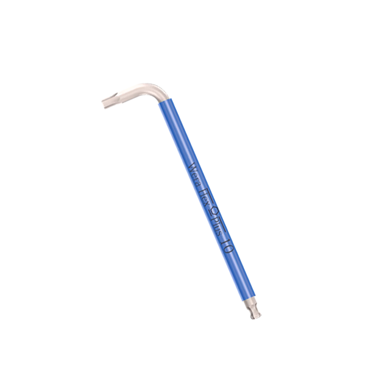 WERA/维拉 3954 SPKL 不锈钢彩色内六角扳手，4.0x137 05022664001