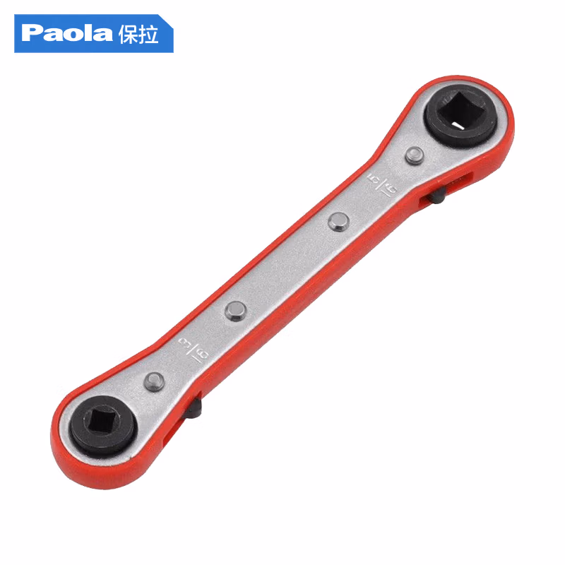 Paola/保拉 平型双头四方棘轮扳手 8864