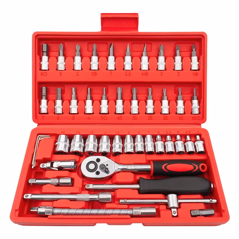 Paola/保拉 46件棘轮套筒扳手 LT-AM717