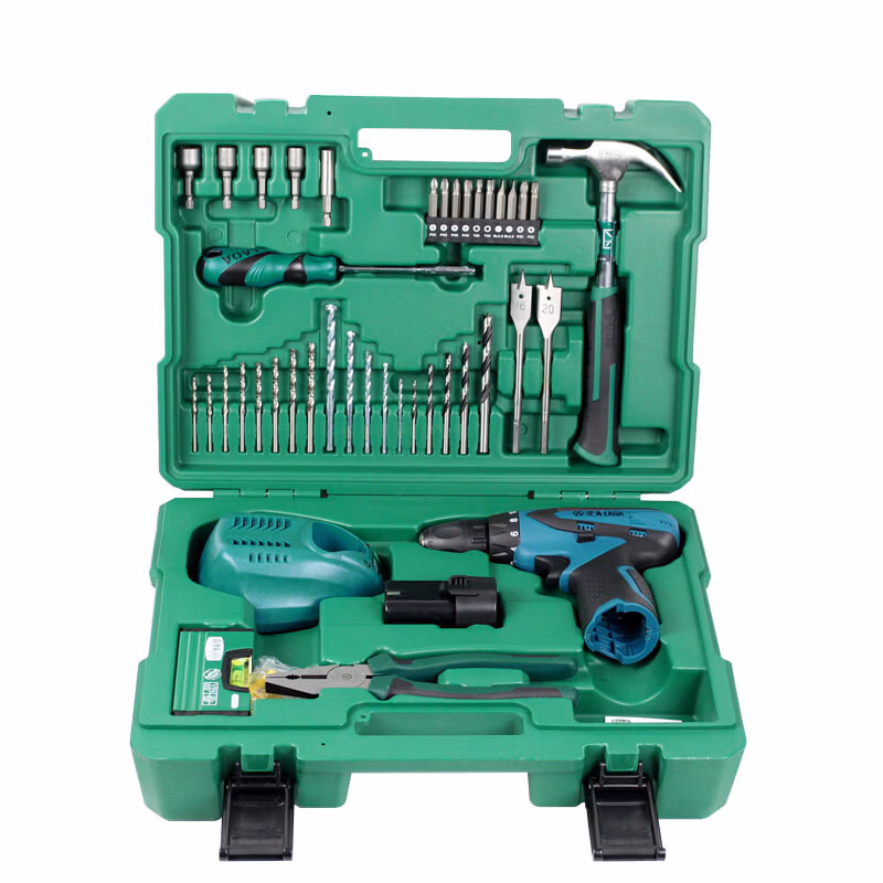 LAOA/老A 50PC 12V锂电钻工具组套 LA415150