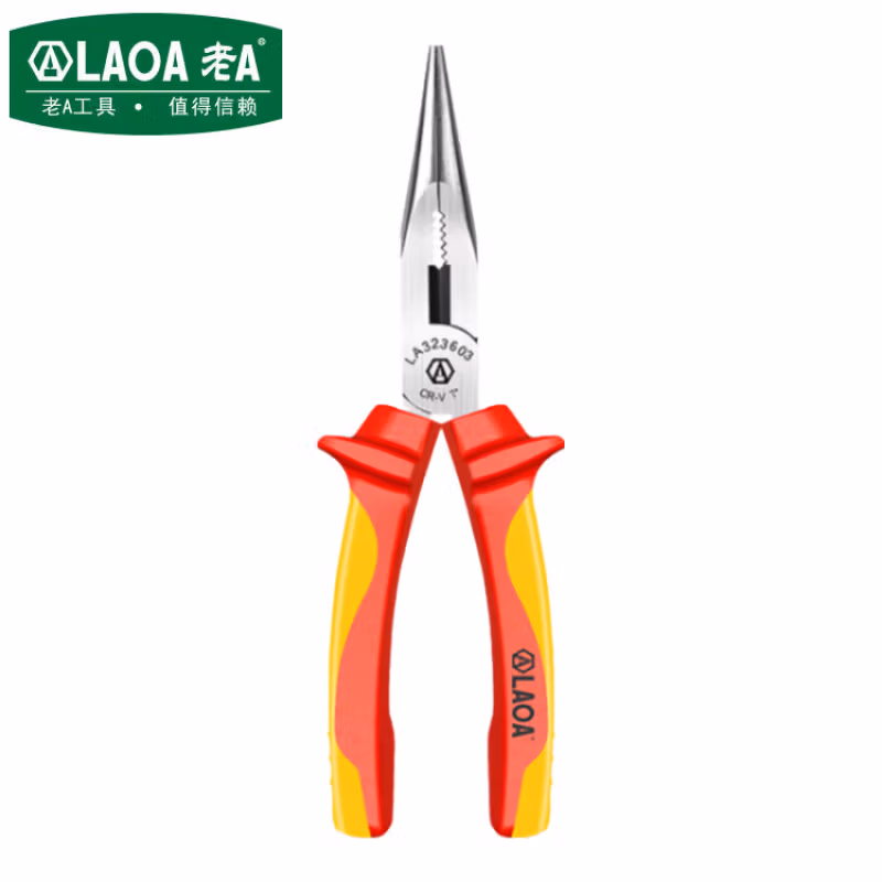 LAOA/老A 绝缘偏心尖嘴钳7