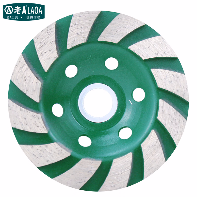 LAOA/老A 绿色100碗型石材圆磨片 LA175207