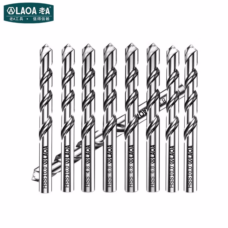 LAOA/老A 10支装HSS-M2高速钢麻花钻Φ3.0mm LA162049