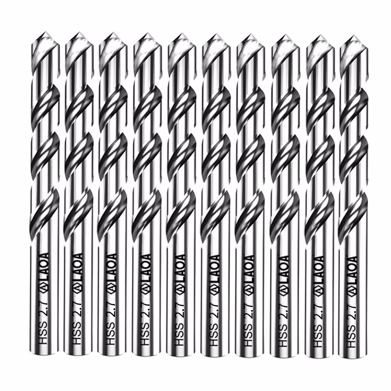 LAOA/老A 10支装HSS-M2高速钢麻花钻Φ2.7mm LA162046