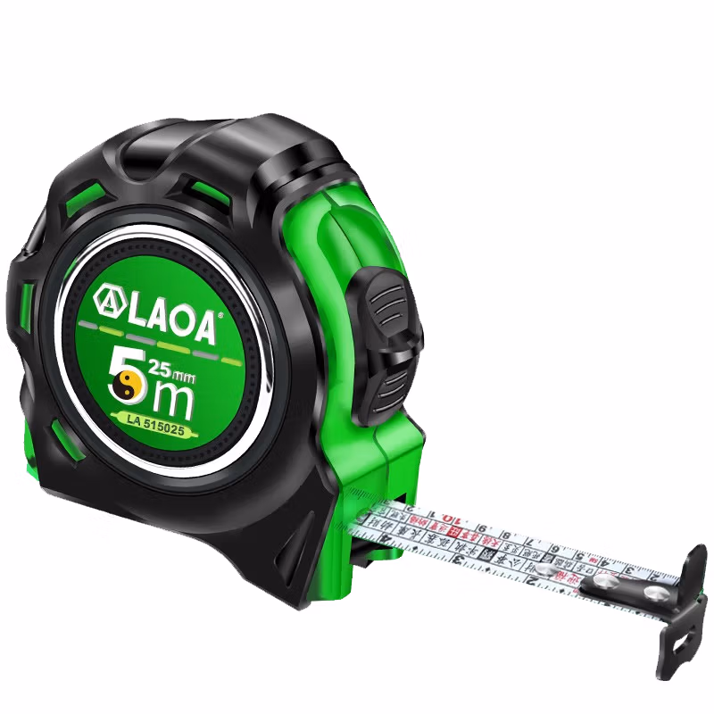 LAOA/老A 防摔双面刻度鲁班尺 5M25MM LA515025