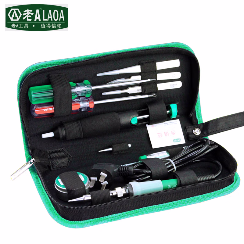 LAOA/老A 12件套电烙铁工具套装 LA101312