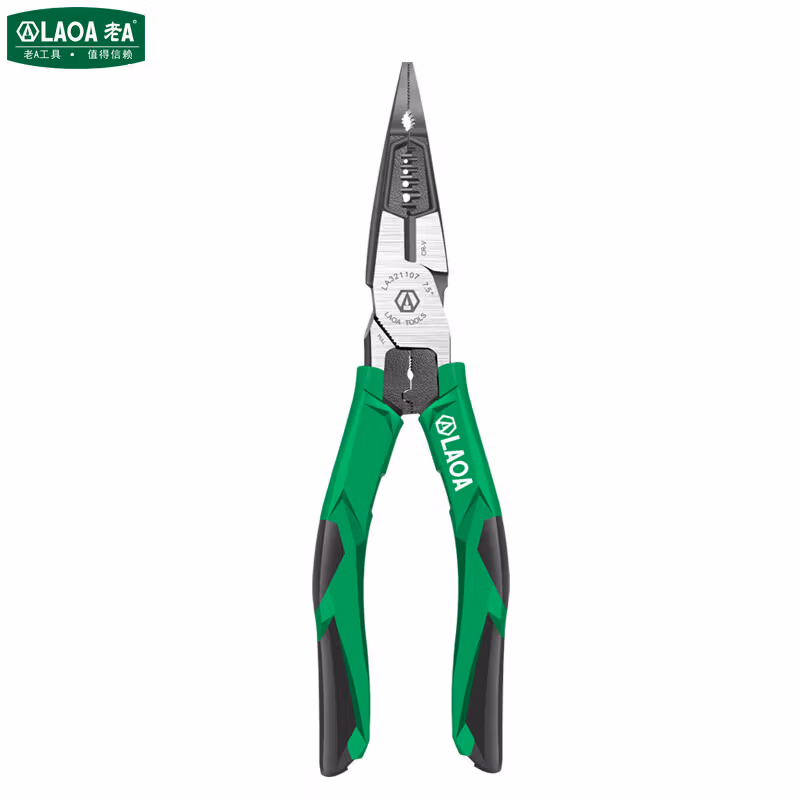 LAOA/老A 波浪柄多功能尖嘴钳 LA321107