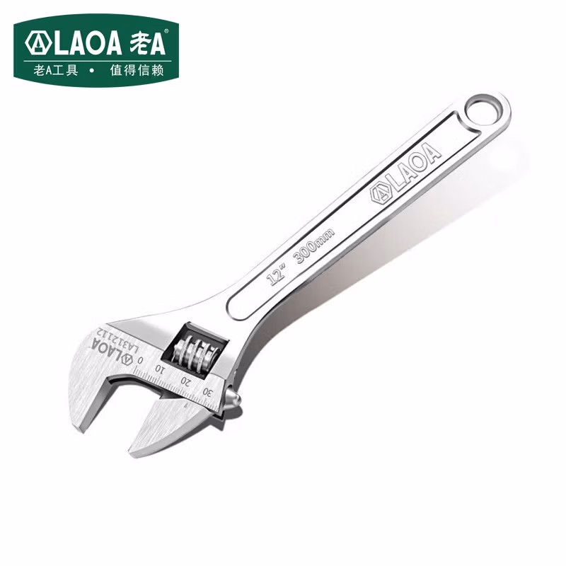 LAOA/老A 光柄活动扳手 LA312112