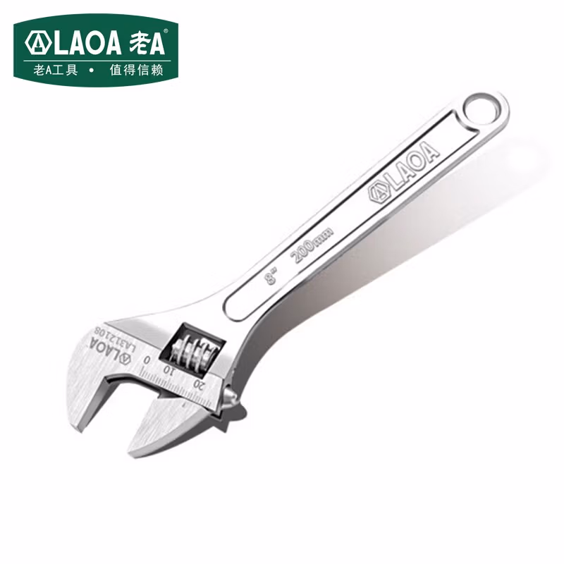 LAOA/老A 光柄活动扳手 LA312108