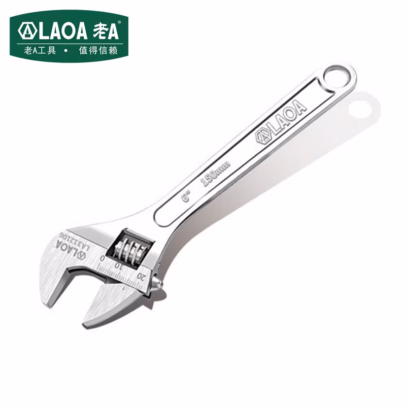 LAOA/老A 光柄活动扳手 LA312106