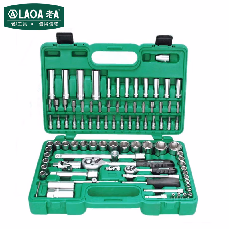 LAOA/老A 94件1/4＂+1/2＂套筒组套 LA159094
