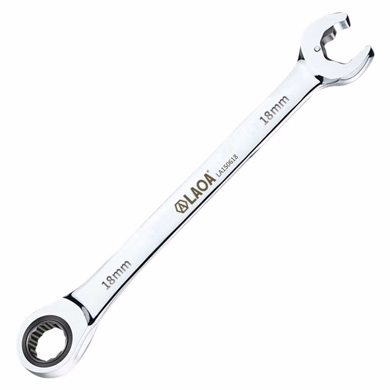 LAOA/老A 双棘轮两用扳手18mm LA150618