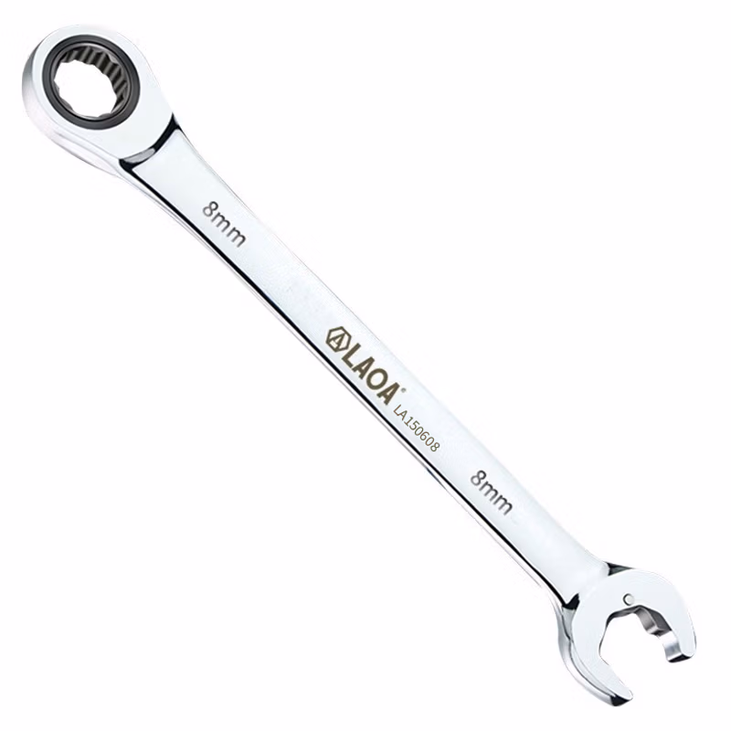LAOA/老A 双棘轮两用扳手8mm LA150608