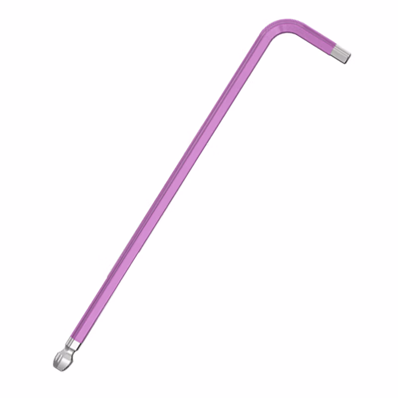 LAOA/老A 单支彩色特长球头内六角扳手5.0mm--特长球头 LA622150