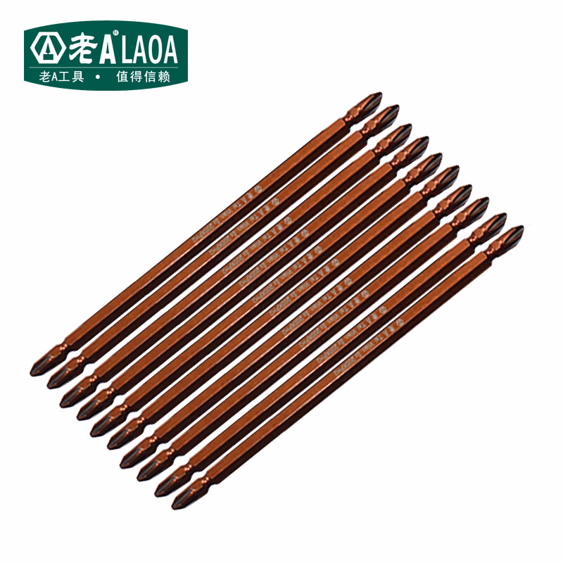 LAOA/老A 1/4＂系列超长双头风批嘴200MM LA611220