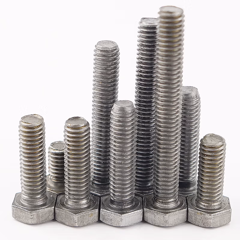 海斯迪克 4.8级碳钢六角螺栓 全牙本色GB30 HKsq-369 M6×35(P1.0)200个