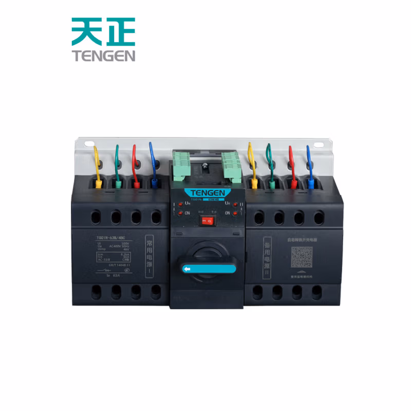 TENGEN/天正 双电源自动转换开关 TGQ1N-63M/4 A C50A(祥云3.0)