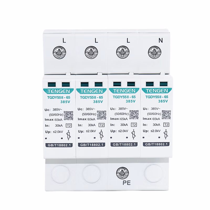 TENGEN/天正 电涌保护器 TGDY55II-120 385V 3P(祥云3.0)