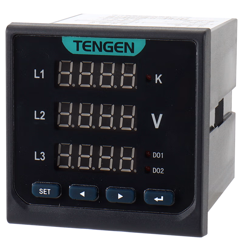 TENGEN/天正 P256型电流电压表 PV256L1-48S 400V(祥云3.0)