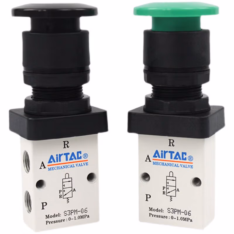 Airtac/亚德客 S3系列机械阀 S3PM06B