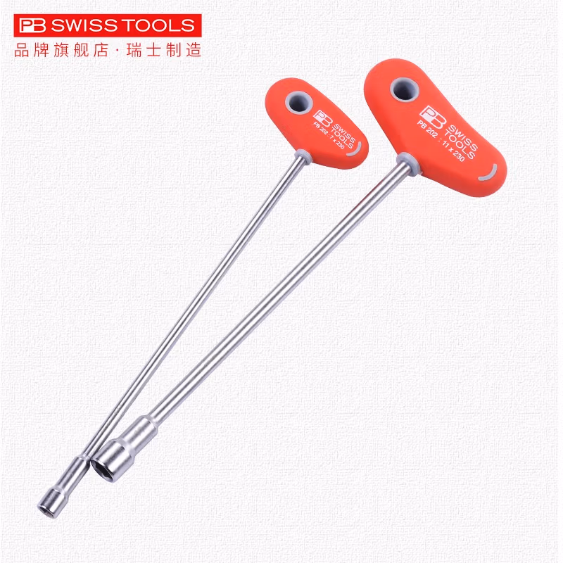 PB SWISS TOOLS/ 瑞铂 T形套筒螺母扳手 10×230 PB 202.10-230