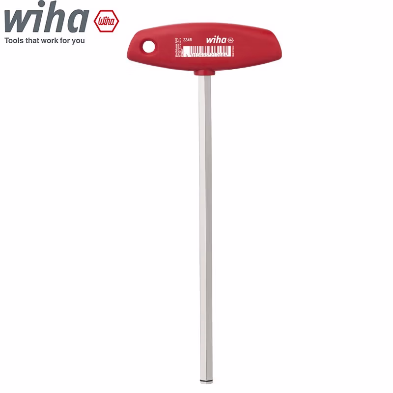 WIHA/威汉 MagicRing镀镍T柄内六角扳手 21962