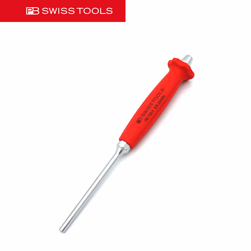 PB SWISS TOOLS/ 瑞铂 带手柄销式冲头 PB 758.5