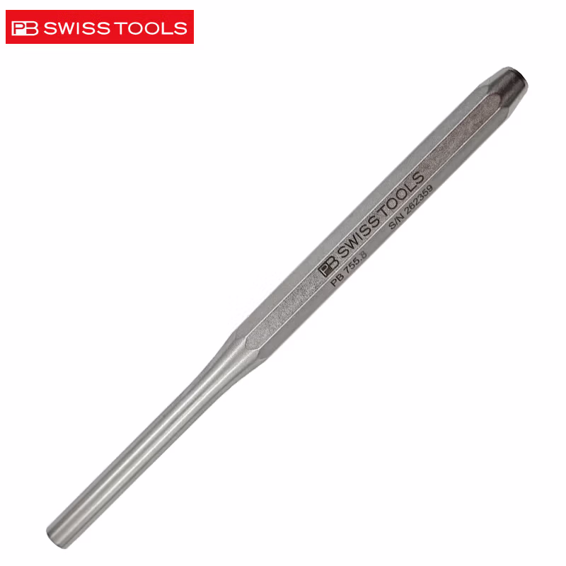 PB SWISS TOOLS/ 瑞铂 八棱柄销式冲头8.0 PB 755.8